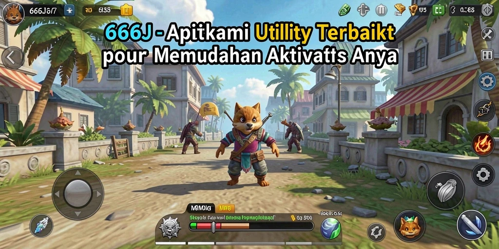 Screenshot 666J menunjukkan tampilan antarmuka yang intuitif dan fitur bermanfaat.