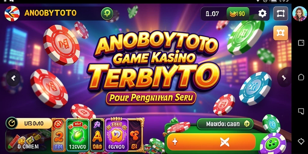Screenshot gameplay ANOBOYTOTO yang menggambarkan keseruan permainan Kasino.