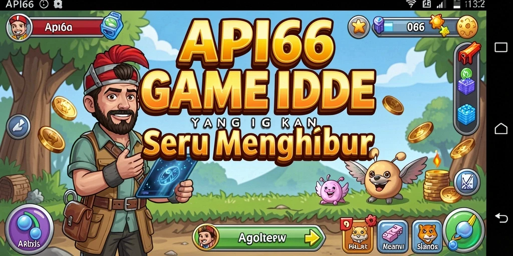 Screenshot gameplay API66 menampilkan elemen strategis dalam permainan Idle.
