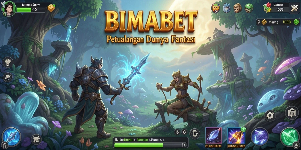 Tampilan gameplay menarik dengan grafik menakjubkan dari BIMABET.