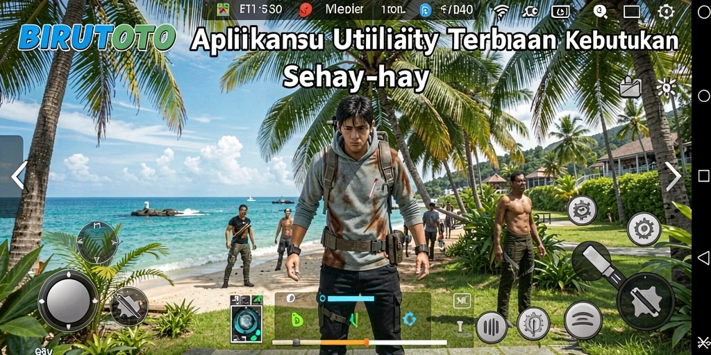 Tampilan antarmuka BIRUTOTO yang bersih dan efisien.