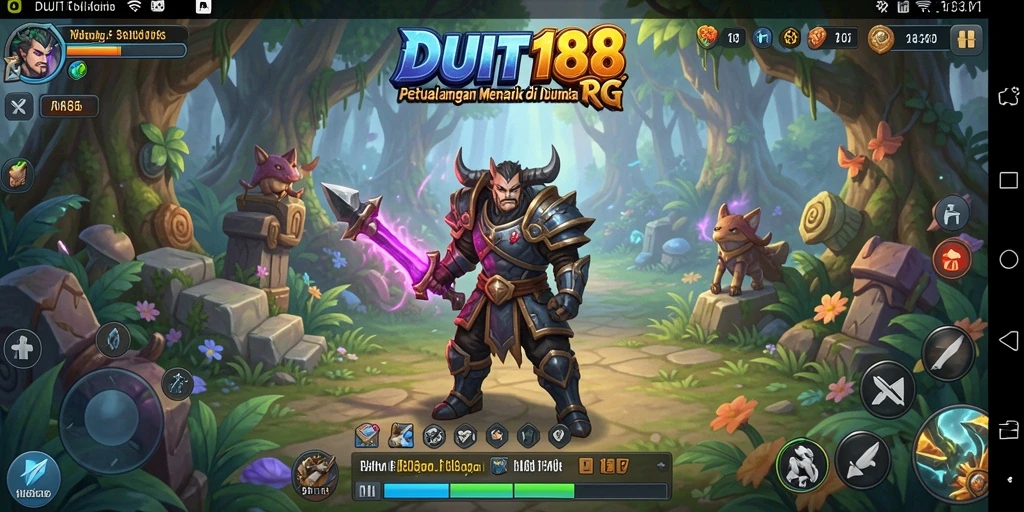 Screenshot menunjukkan momen pertarungan epik dalam <strong>DUIT188</strong>.