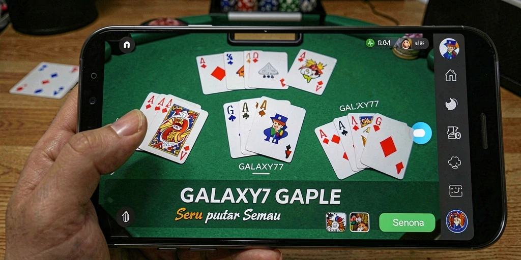Tampilan menarik dari gameplay GALAXY77 yang seru dan kompetitif.