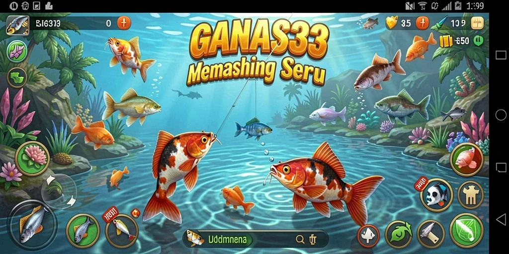 Tangkapan ikan yang mengesankan di GANAS33.