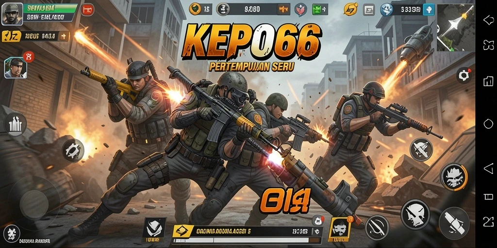Screenshot dari gameplay KEPO66 dengan aksi mendebarkan.