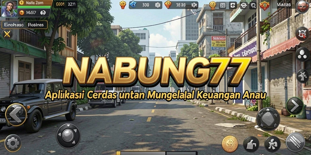 Tampilan antarmuka NABUNG77 yang bersih dan intuitif.
