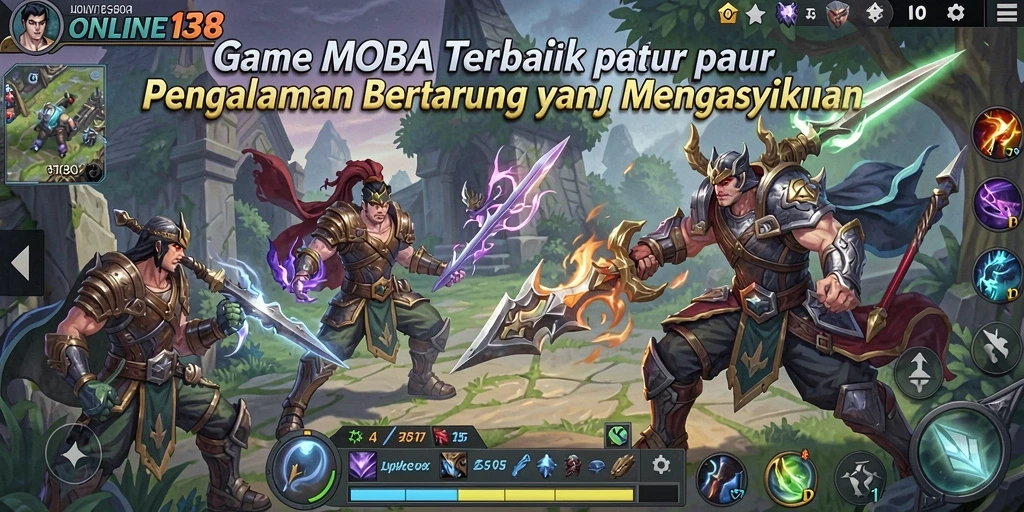 Tampilan gameplay ONLINE138 yang menegangkan dan seru.