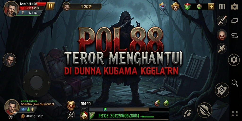Tangkapan layar POL88 menampilkan momen menegangkan saat karakter menghadapi makhluk mengerikan.