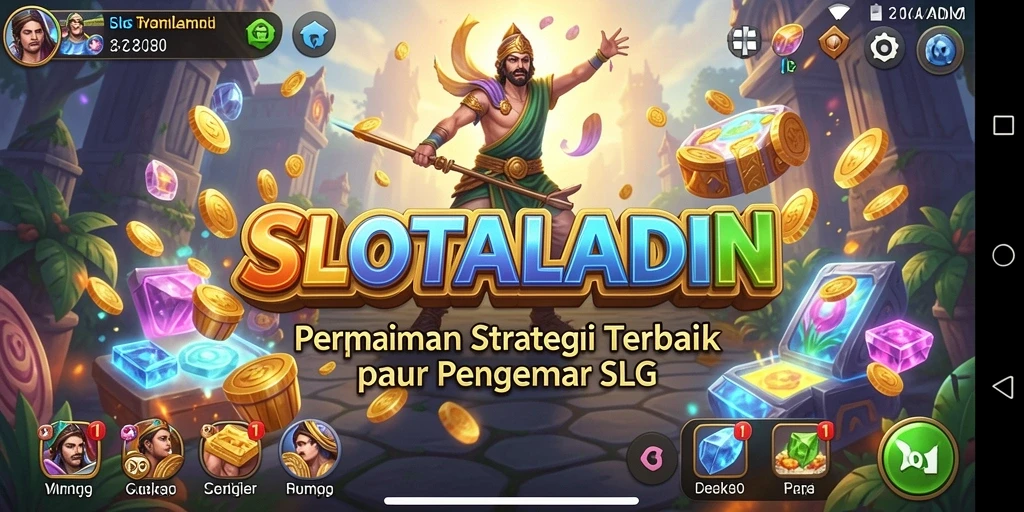 Gameplay SLOTALADIN yang mendebarkan dengan strategi mendalam.