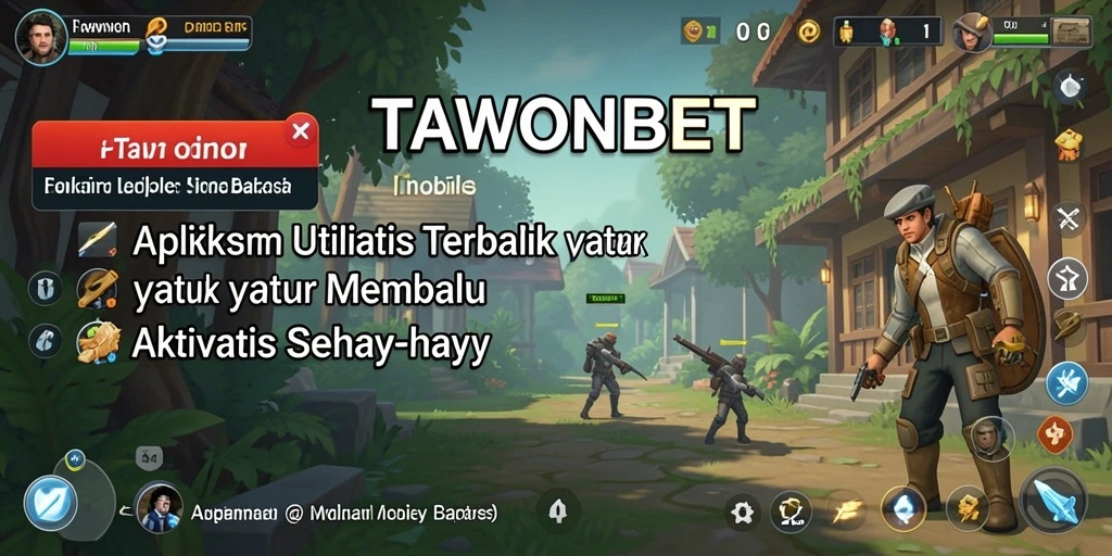 Screenshot utama TAWONBET yang menampilkan fitur praktis untuk pengguna.
