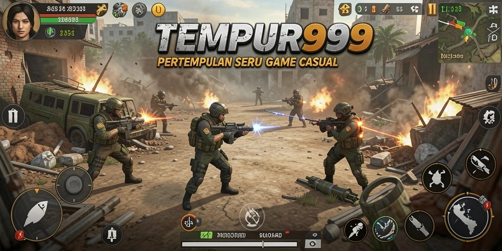 Tangkapan layar gameplay TEMPUR99 yang seru dan mengasyikkan.