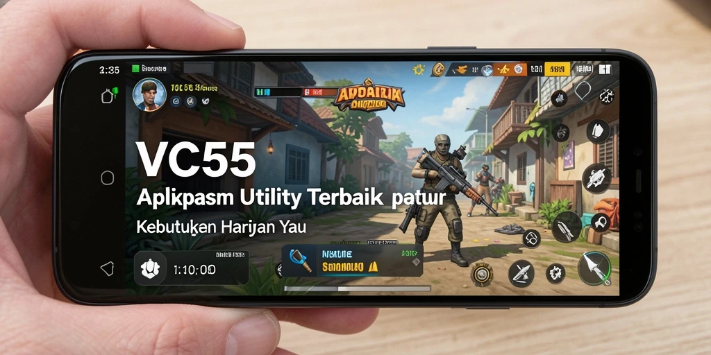 Tangkapan layar VC55 menampilkan fitur manajemen file yang efisien.