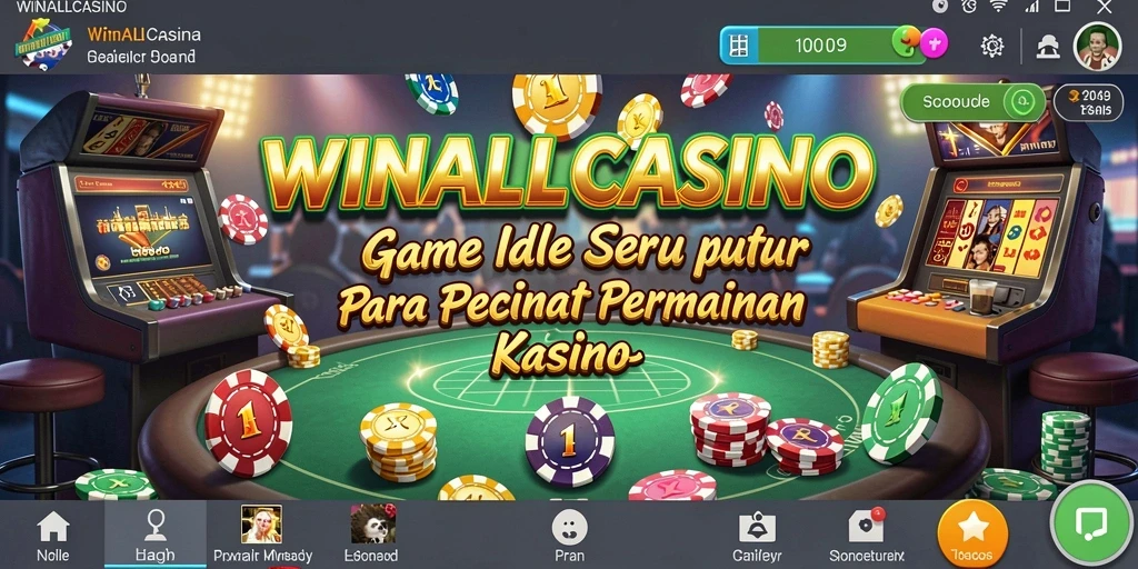 Tampilan gameplay Idle di WINALLCASINO yang menarik dan menghibur.